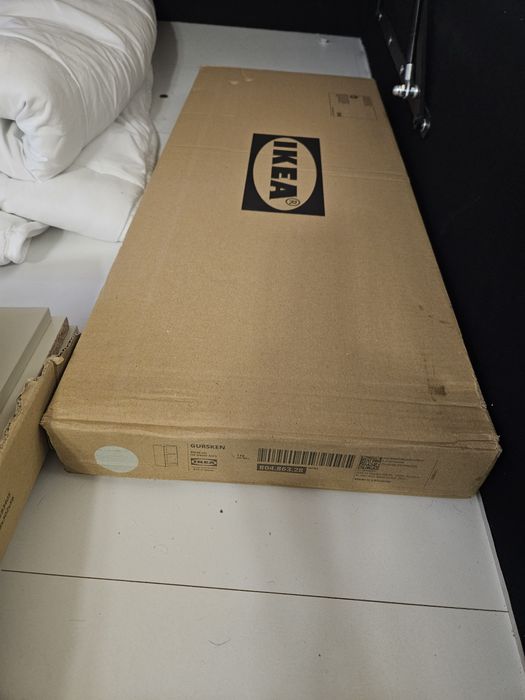 Szafki nocne 2 sztuki kaszmir, beż Ikea  Gursken