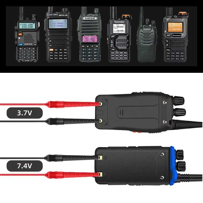 ••• USB Универсальное Зарядное Устройство "Краб" 3.7V\7.4V для Раций