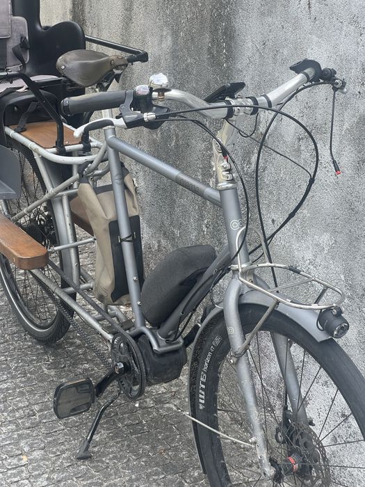 Bicicleta long tail eletrica de carga | custom made