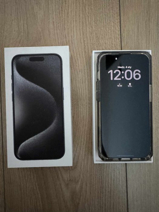 iPhone 15 Pro 256GB - stan idealny