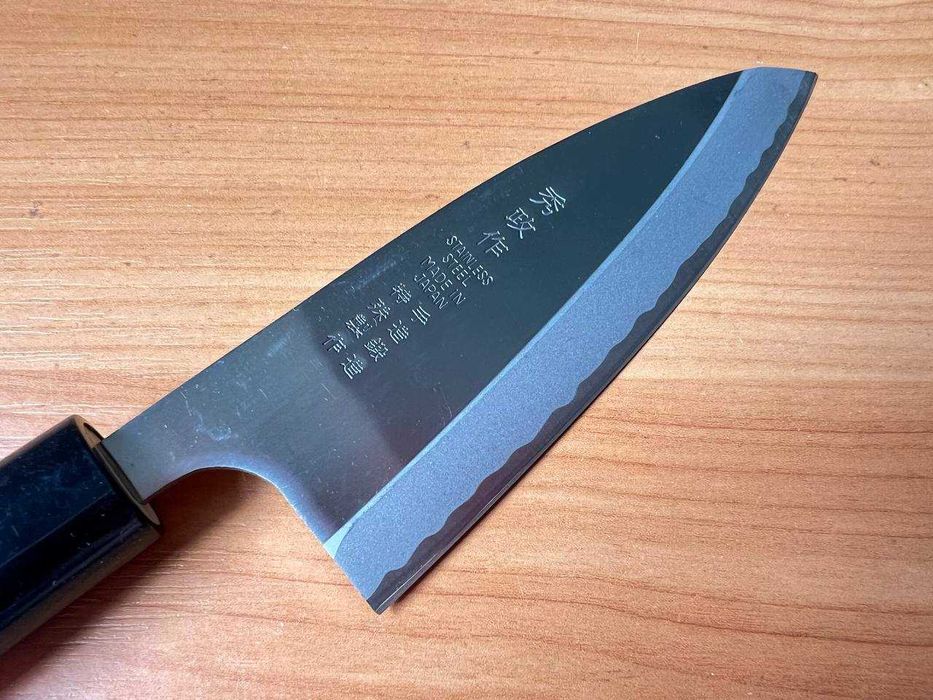 Японский кухонный нож Дэба HIDEMASA, ручная ковка, Made in Japan, 140 мм