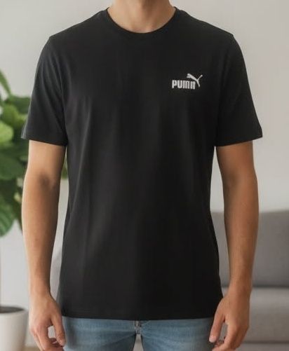Nowy t-shirt Puma czarny XL