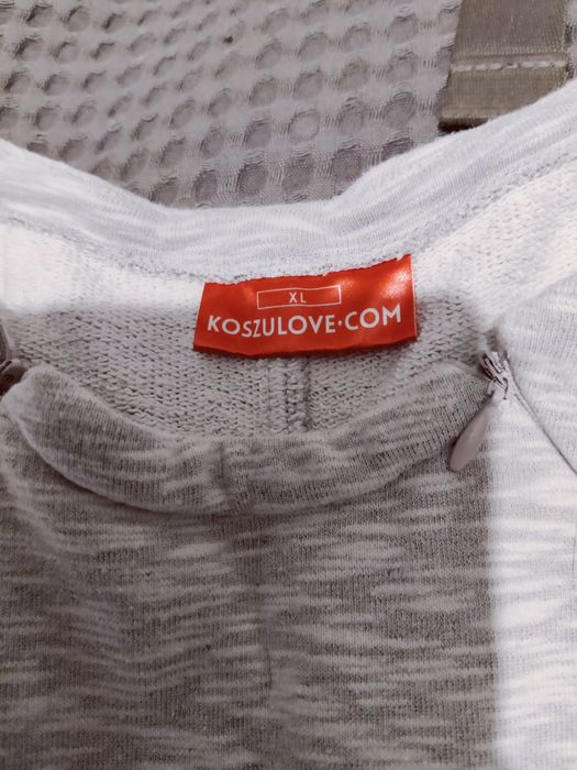 Sukienka ciążowa i do karmienia koszulowe - XL