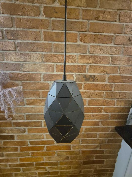 Lampa wisząca Harley grafit E27 Italux