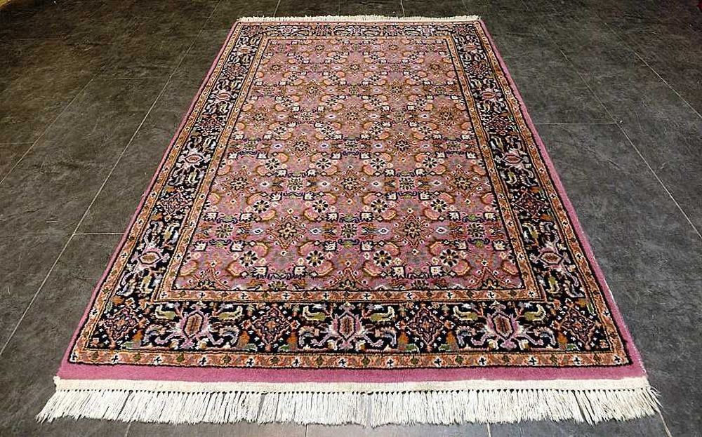 Tapete Persa TABRIZ original, Lã sobre Algodão, feito à mão e com 180cm x 120cm