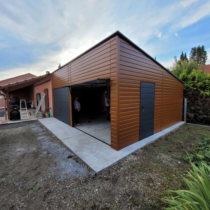 Solidne Drzwi garażowe Brama garażowa ocieplana na wymiar Pomiar Śląsk