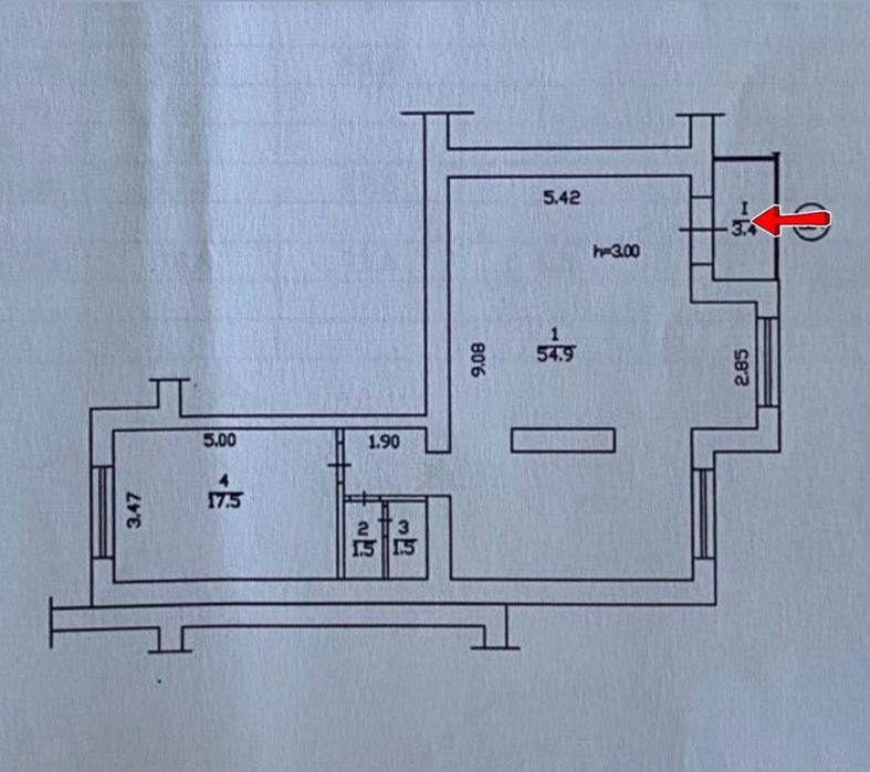 Здається фасадне приміщення вільного призначення вул.Козацька