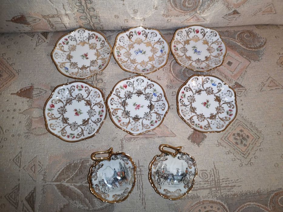 Piękny stary zestaw porcelanowy