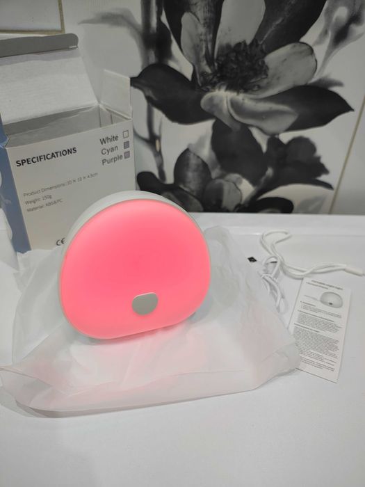 HIT – nowa lampka LED z dźwiękiem – biały szum, wielokolorowa