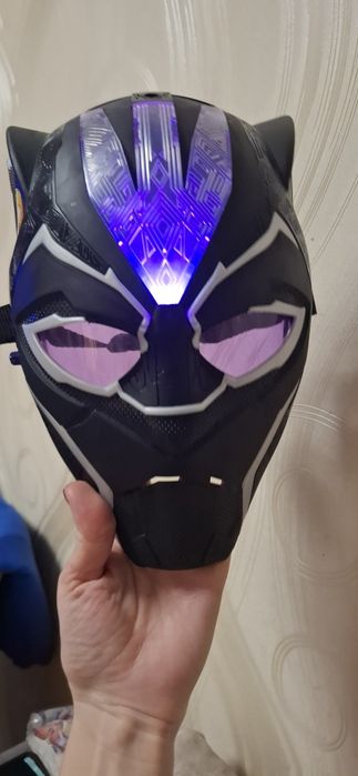 Маска черная пантера hasbro