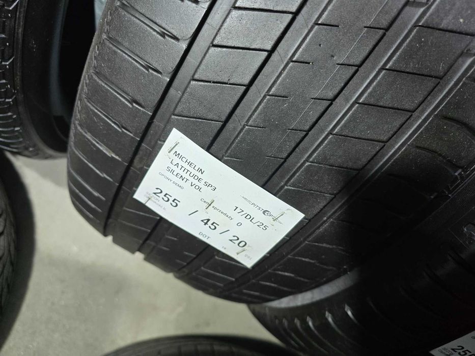 Komplet opon letnich MICHELIN LATITUDE SP3 SILENT VOL 255/45/20 105V