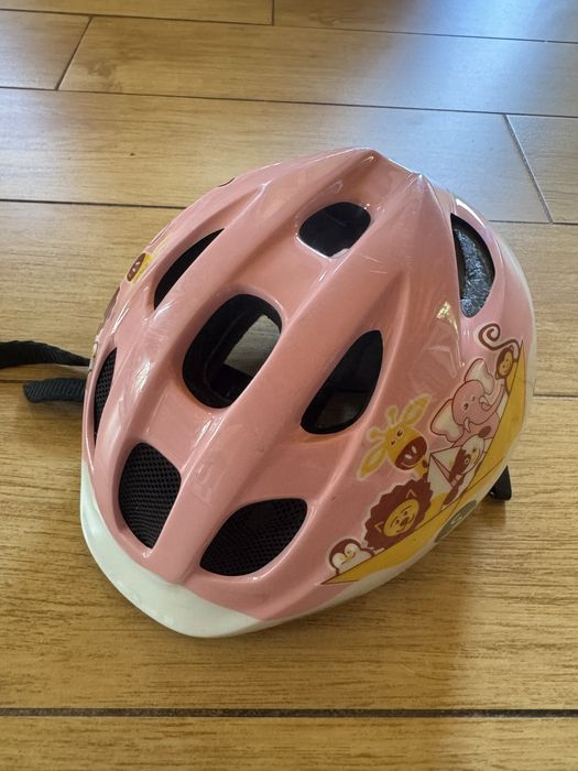 Kask rowerowy BTWIN Baby H 300 Pink 46-53 cm.