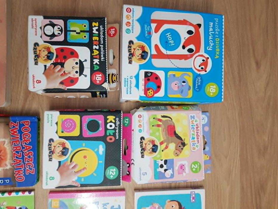 Książeczki, układanki, puzzle dla dzieci