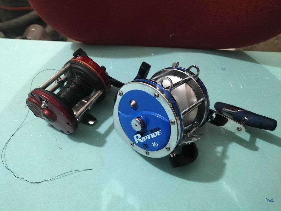 Kołowrotek Mitchell Riptide 4/0 + Cormoran 2 szt.