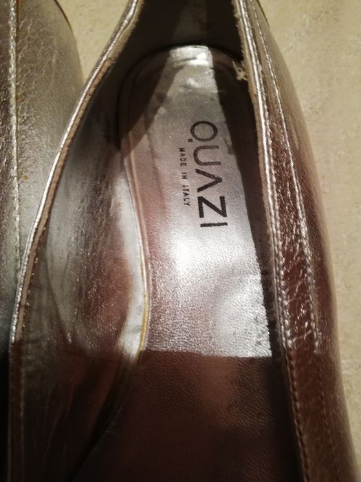 Buty damskie, rozm 39, Quazi, srebrne