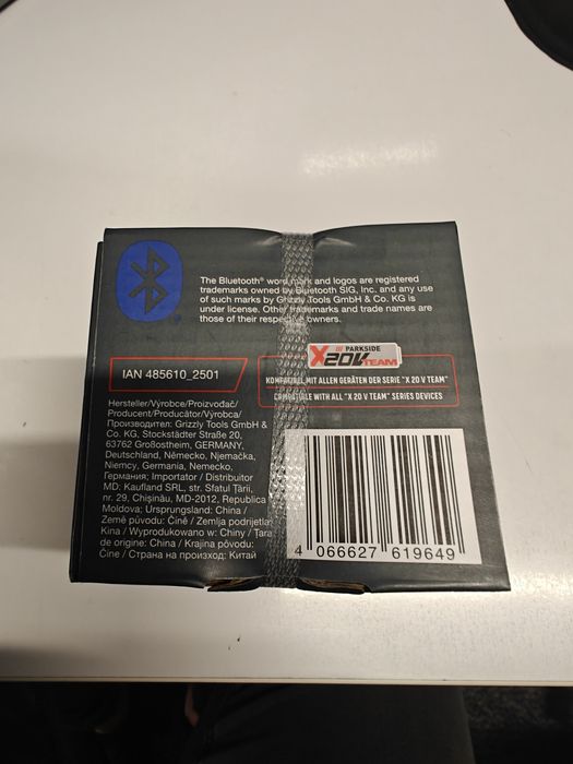 Akumulator parkside performance smart 8ah