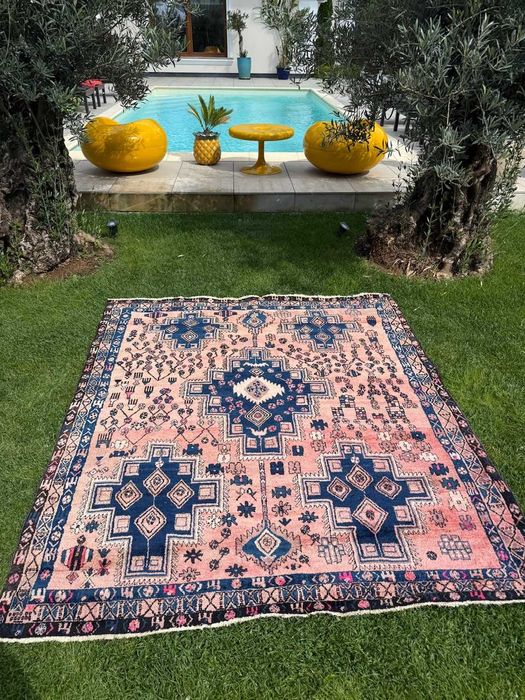 Dywan Perski Vintage Ręcznie Tkany Iran Hamadan 210x190 galeria 10 tys