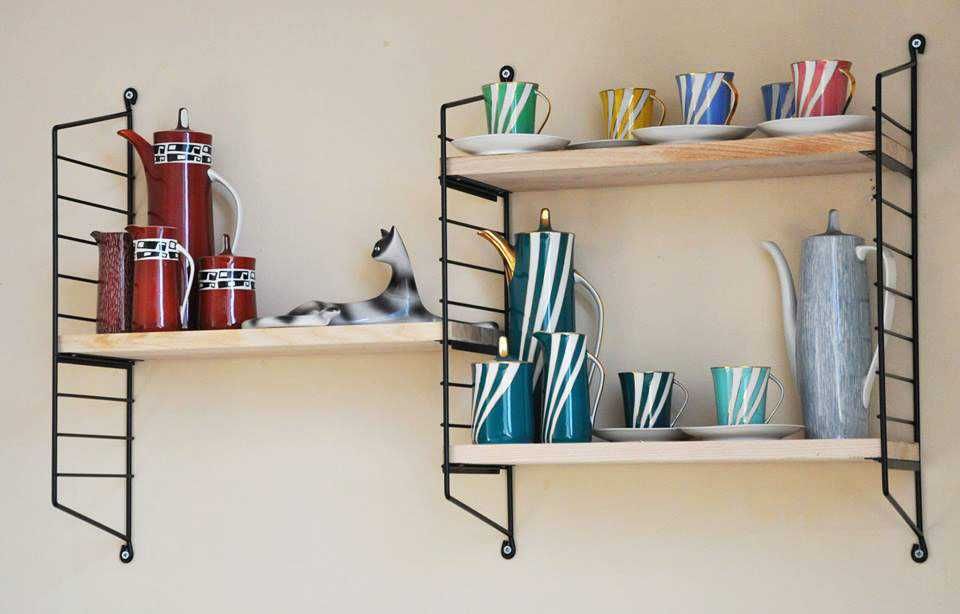 półka w loft retro PRL lata 60 vintage new