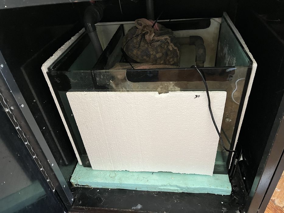 Aquario cubo 70x70x70 sump 100% silencioso  e  clean sem tubos à vista