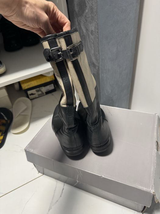 Сапоги аожаные