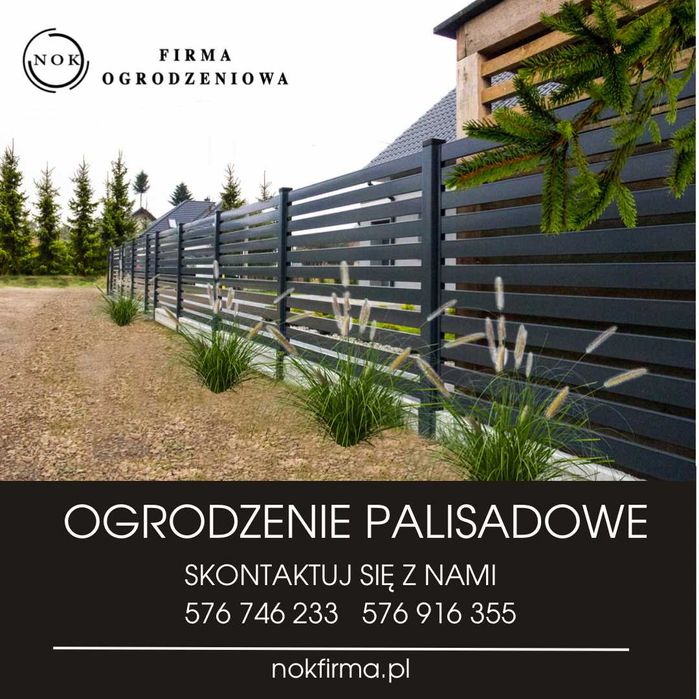 Promocja/Ogrodzenie panelowe 150 cm z montażem/Terminy od zaraz