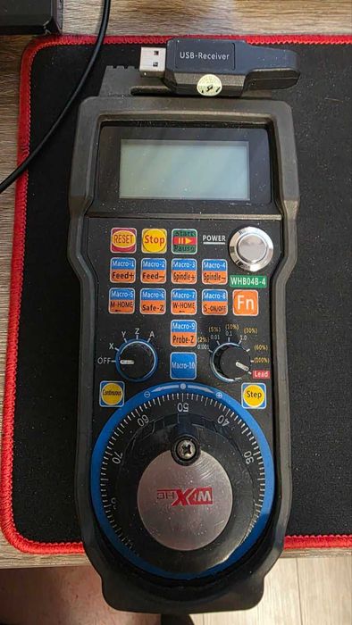 Пульт управления WHB03B беспроводной ( NCStudio и Mach 3)