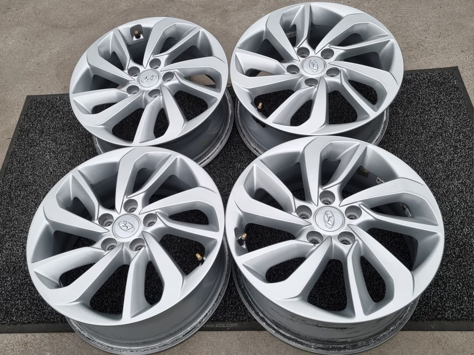 Felgi Alu z czujnikami 17" Hyundai Tucson iX35 i30 5x114,3 Oryginalne