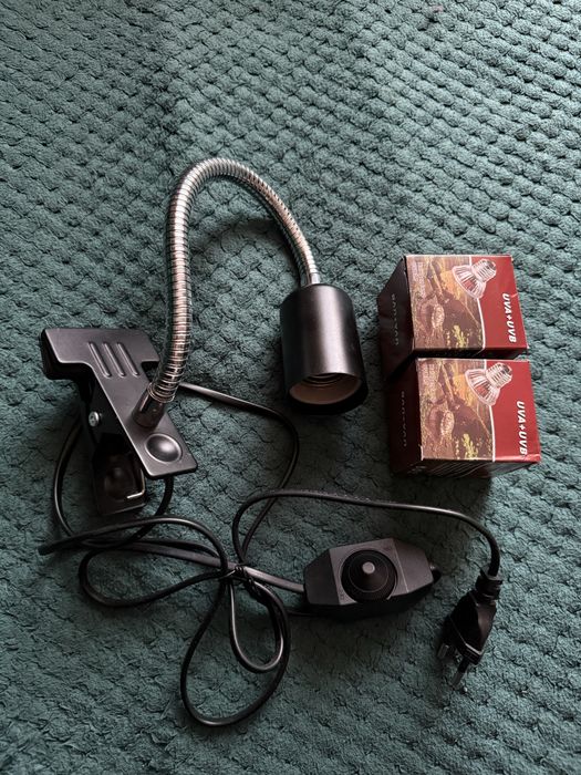 Lampa grzewcza dla żółwia