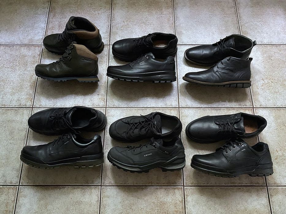 ботинки Berghaus Ecco Track Rugged  Lowa Renegade GTX LO