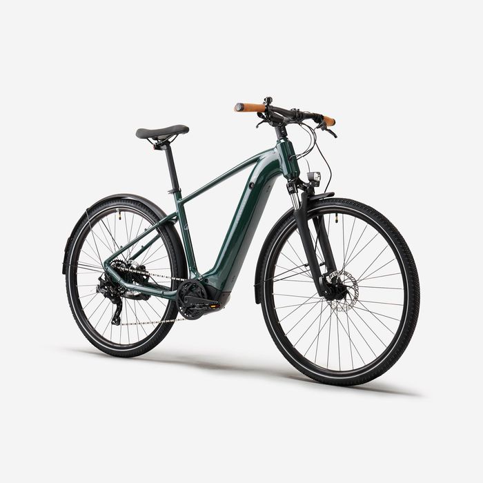 Bicicleta Elétrica de Trekking com Motor Central Quadro Alto E-ACTV