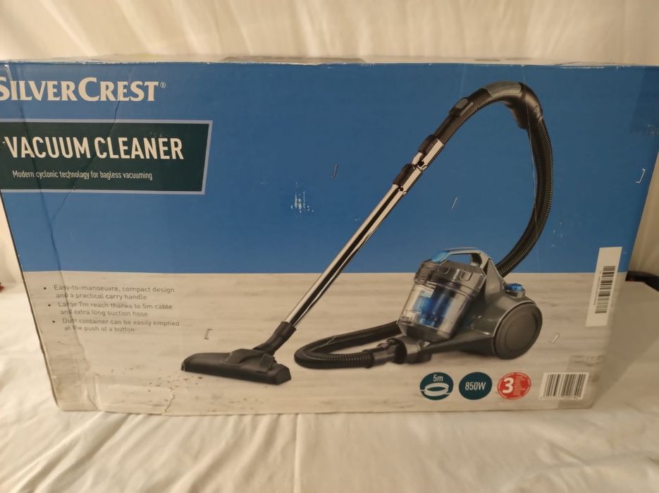 Bezworkowy odkurzacz podłogowy 850W SilverCrest