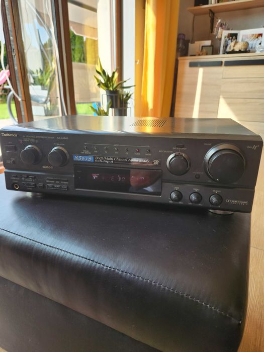 Wieża amplituner Technics sa ax 540 i cd sl pg370a