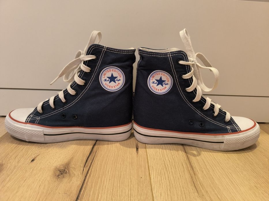 Wysokie trampki/sneakersy koturn Vices Star Limited Edition