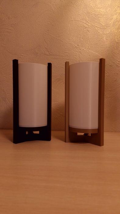 Дизайнерская настольная лампа "Lumia" в стиле Minimal/Japandi