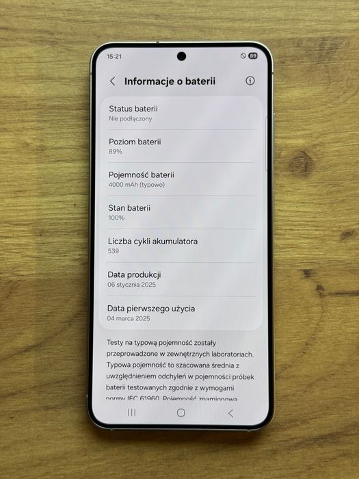 Samsung S25 128GB 100%