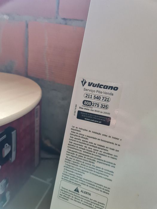 Esquentador da vulcano