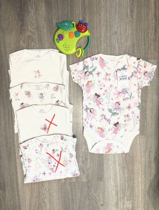 Костюмчики літо  боді Next 9-12м,  80р