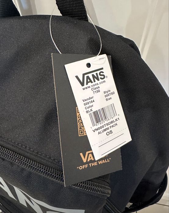 Plecak Vans Szkolny Miejski Old Skool  Czarny
