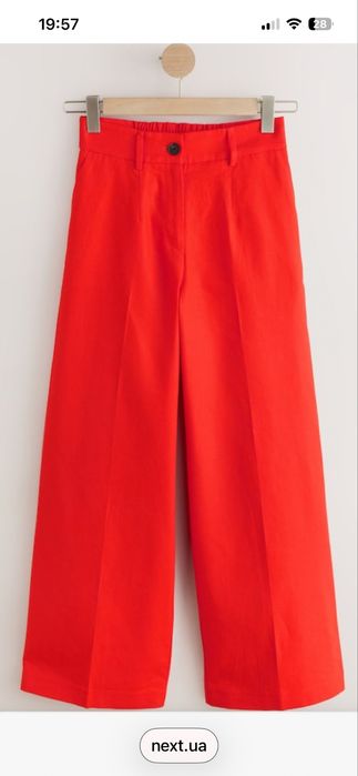 Широкі брюки льон XL