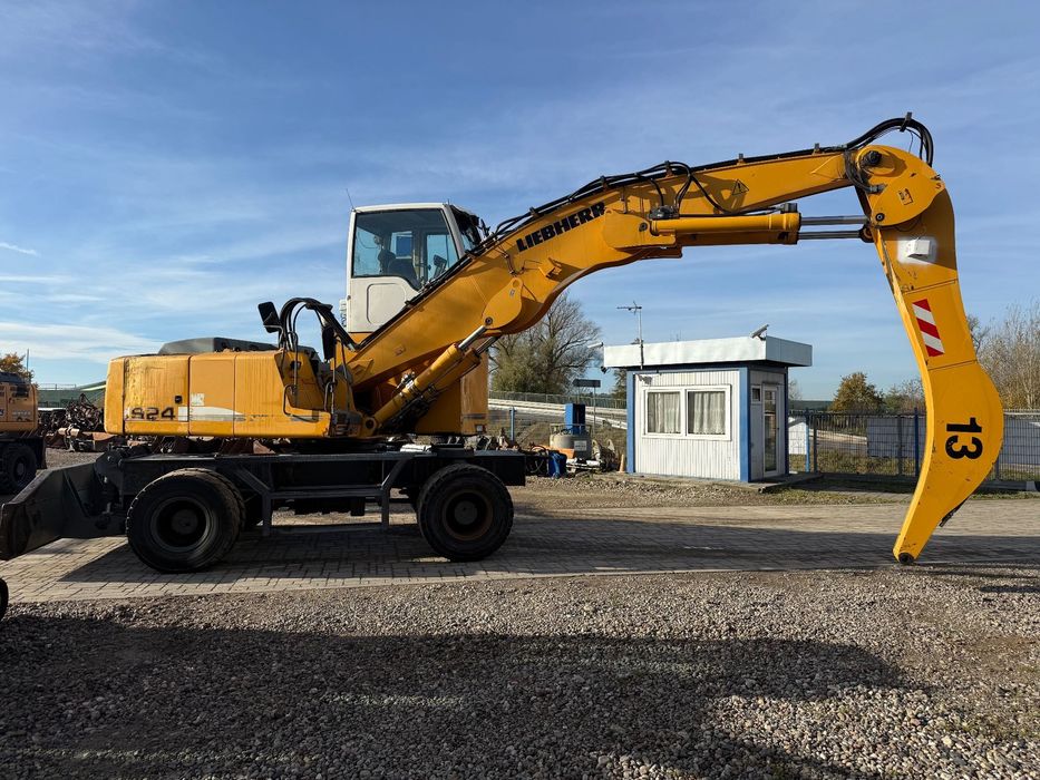 Liebherr 924C HD Litronic  Koparka przeładunkowa,załadowcza,do drewna,FUCHS,Sennebogen,chwytak
