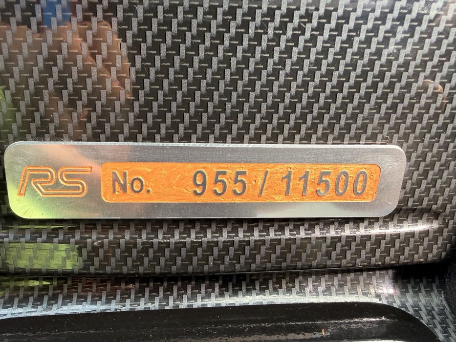 Ford Focus RS Numerado