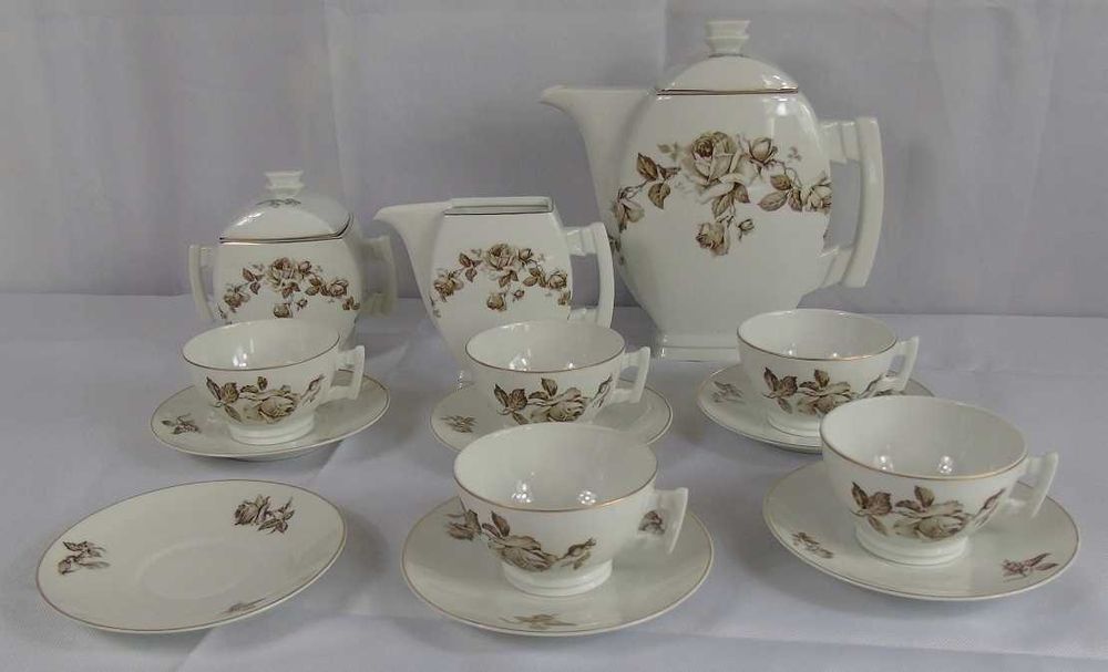 Serwis do Kawy, Ćmielów Płaski lata 30-te XX w.