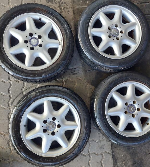 Jantes Mercedes R16 Com Pneus 205/55 Furação 5X112