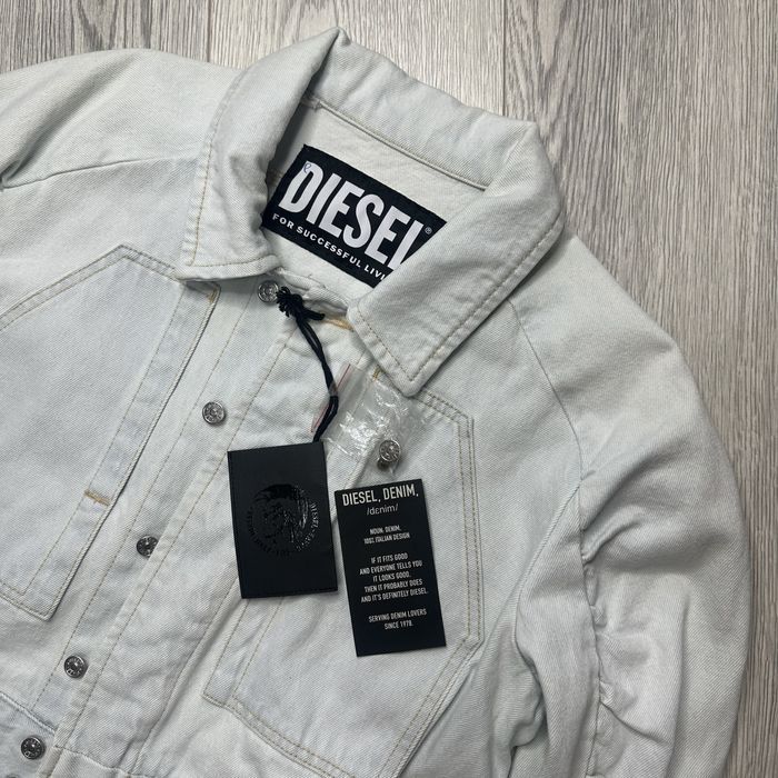 Новая джинсовая куртка Diesel Meryl-R jacket XS-S оригинал!женская