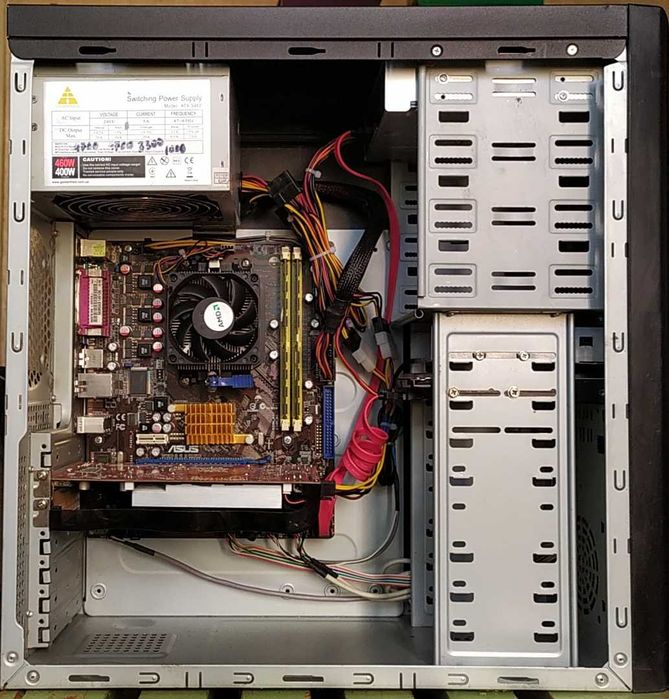 Компьютер на базе процессора AMD Athlon X3 455 (видео встроенное)