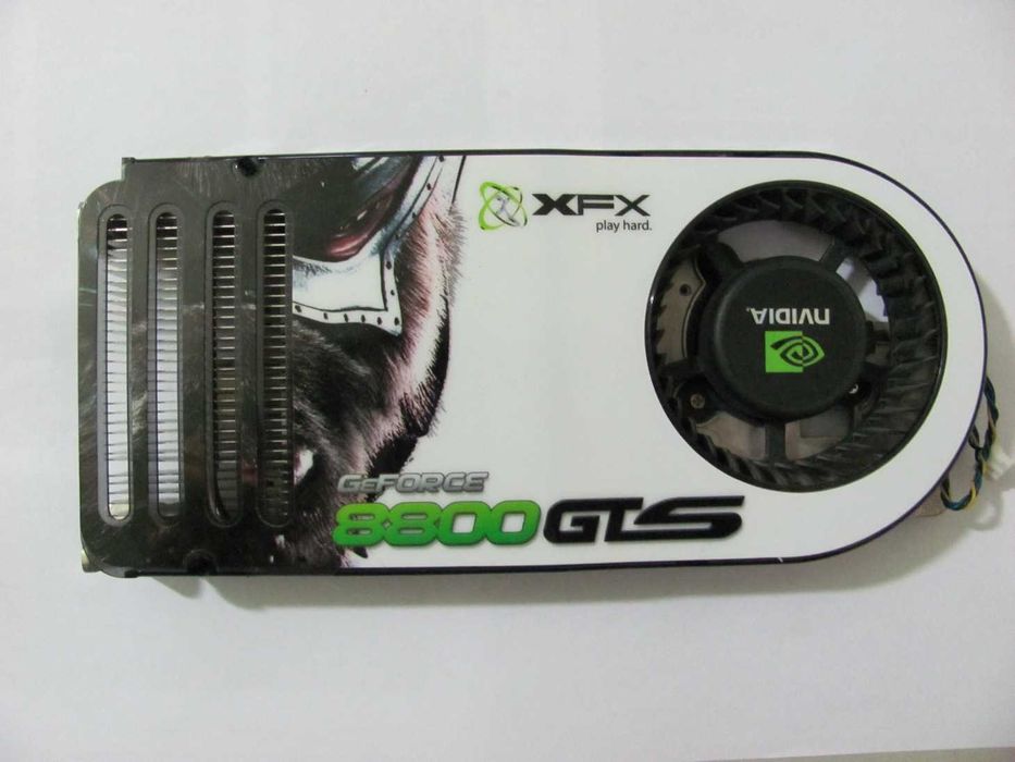 Система охлаждения от видеокарты GF XFX 8800GTS