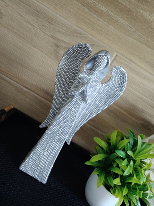 Figurka dekoracyjna anioł Glamour