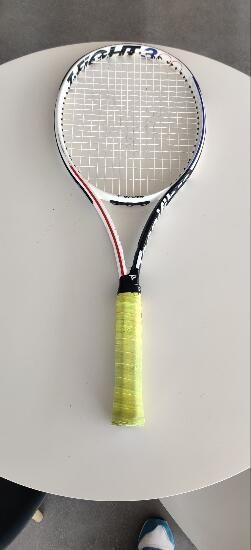 Raquete de Ténis Tecnifibre T-Fight RS 300 Adulto Branco Preto sem