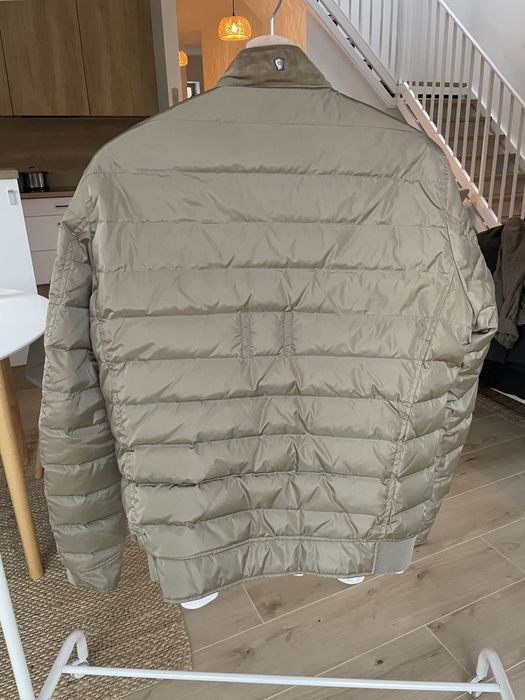 Bomberka, skóra, puchowa, Massimo Dutti