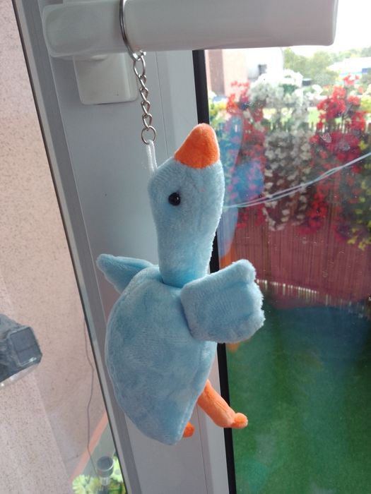 Brelok gęś Pipa niebieski